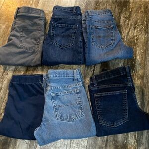 Boys size 8 jeans /pants lot